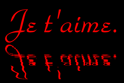 qu'est que je dire mon amour